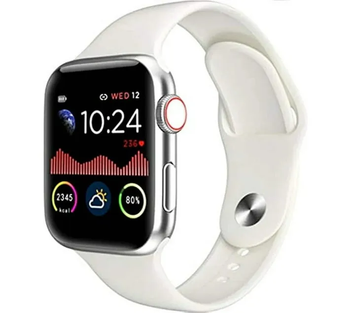 REX M AE-3 T500 Smart watch white Smartwatch (multicolor Strap, freen size)