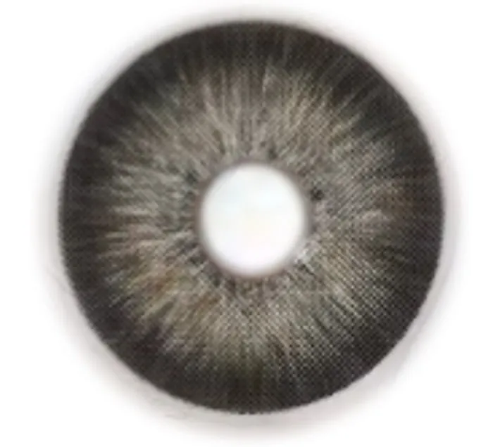 Uptown Glam EVA Foam Yearly Soft Contact Lense with Storage Case (Grey)