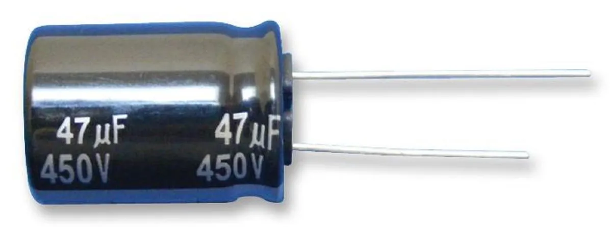 Panasonic (EEUEE2W470) Electrolytic Capacitor, 47 µF, 450 V