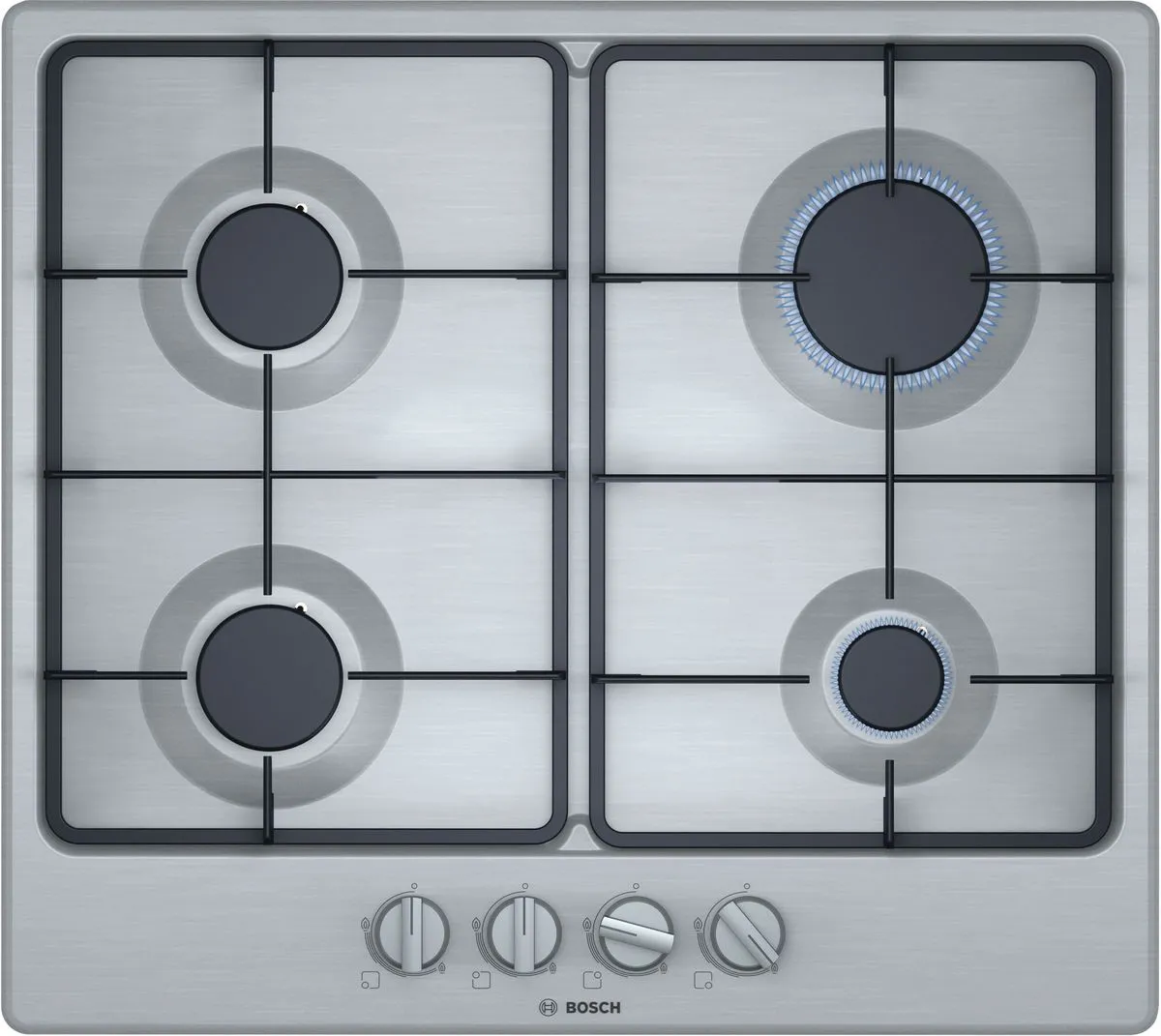 Bosch - Gas Hob 60cm Series 4 - Stainless steel