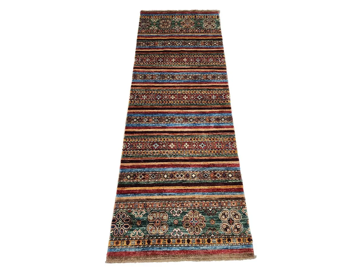 Quality Persian Rugs - Beautiful Handmade Ariana carpet 221x83 cm