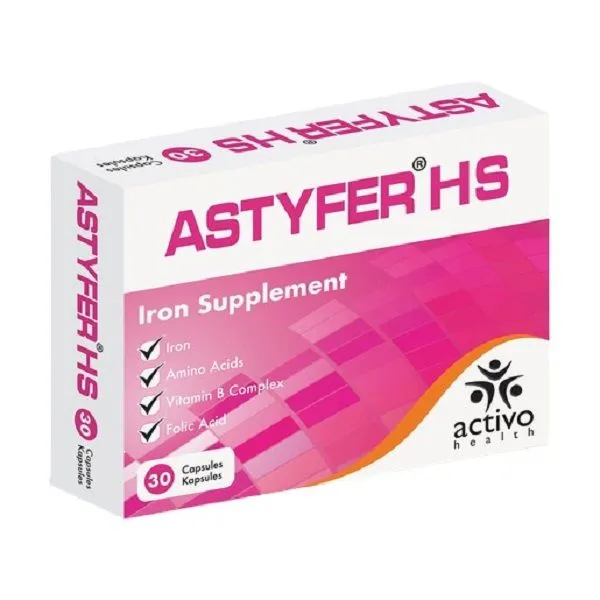 Activo Health - Astyfer HS 30 Capsules