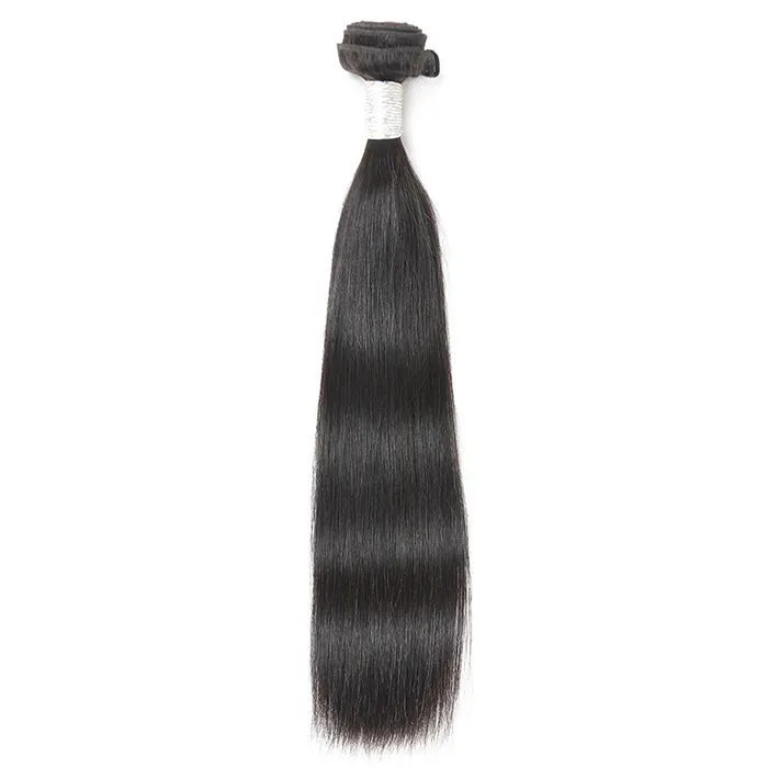 Joedir Straight Weaves 12 Inch Bundles 100% Brazilian Human Hair Pieces