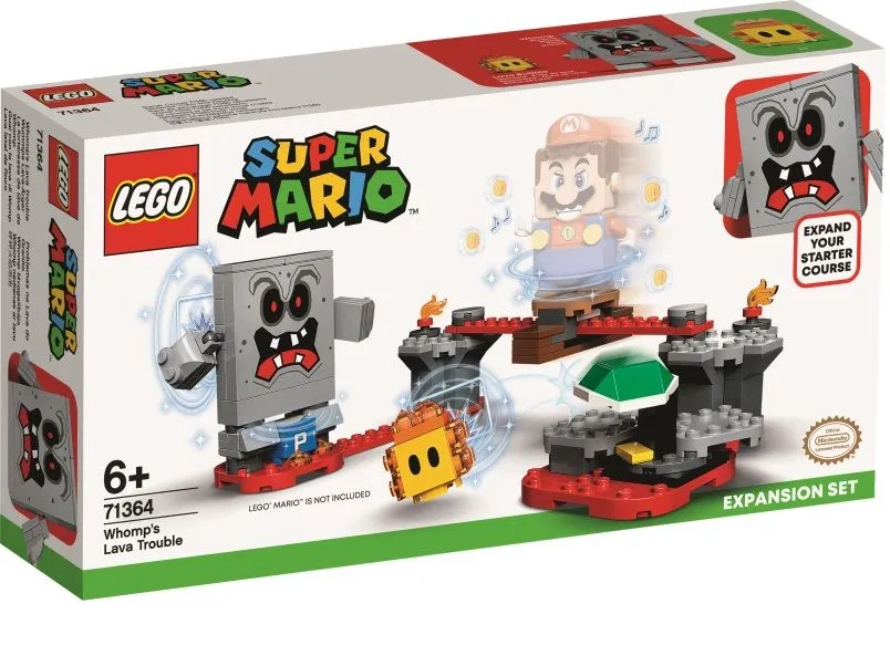 LEGO Super Mario Whomp's Lava Trouble Expansion Set - 71364