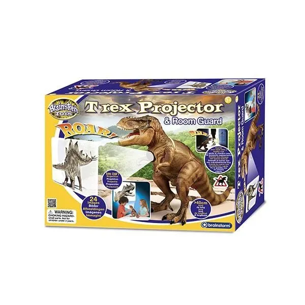 Brainstorm Toys T-Rex Projector and Room Guard