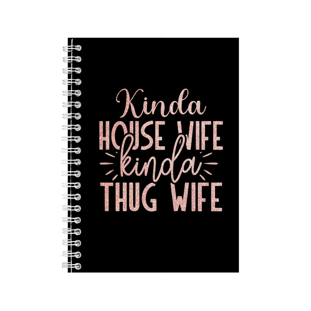 Kinda A5 Notebook Pad for Mothers Day Trendy Mom Sayings Graphic Present061