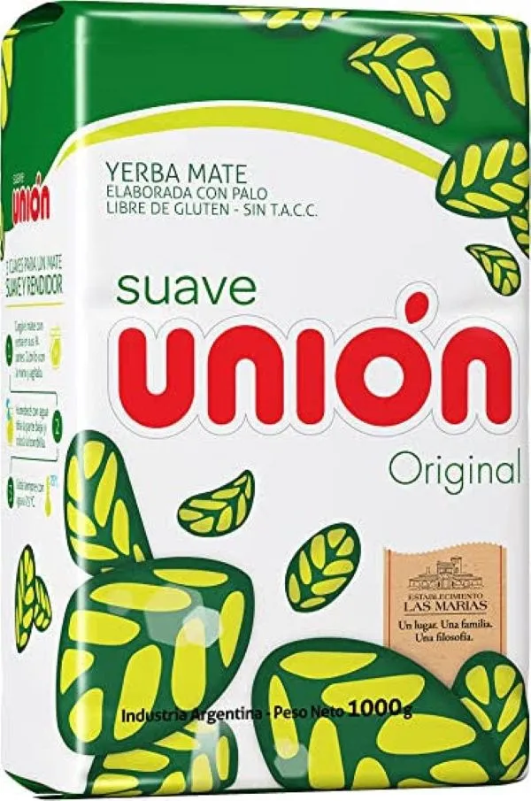 UNION 1 Kg - Yerba Mate Tea Original (Imported from Argentina)
