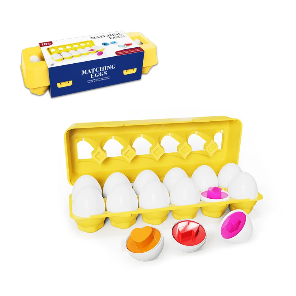 My First Matching Game - Egg Box
