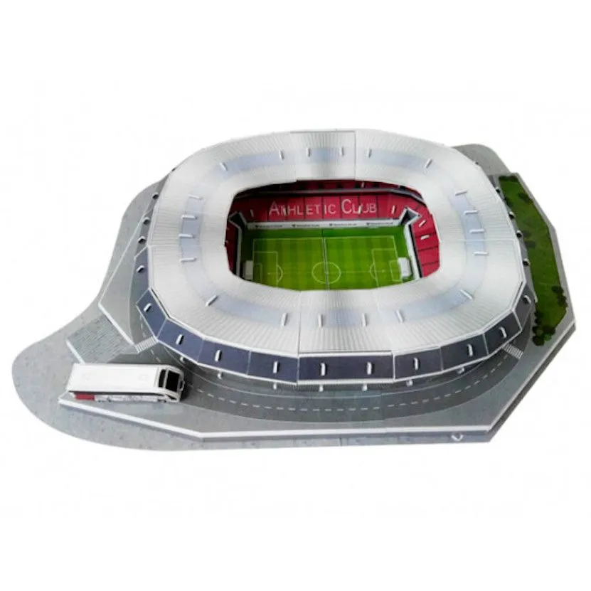 3D Puzzle of San Mames Stadium Home of Athletic Club Spain