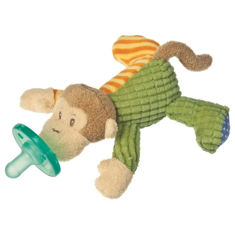WubbaNub Mango Monkey Pacifier - 6 inch