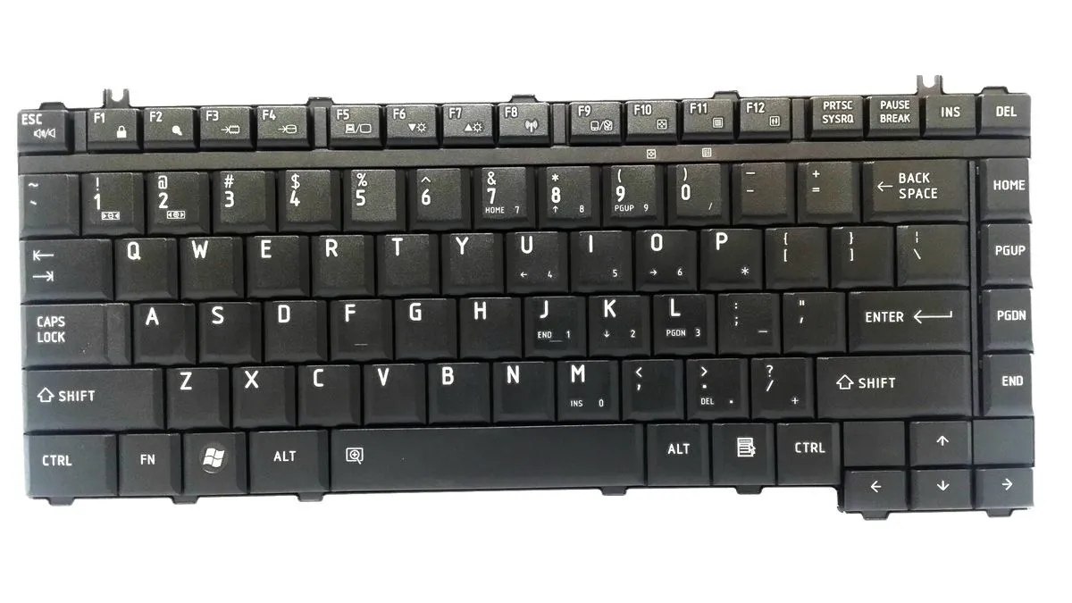 Replacement Toshiba L300 PA3534 A200 Keyboard