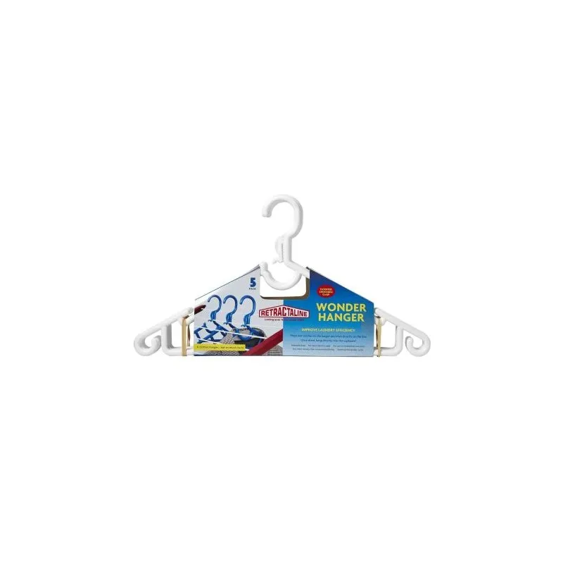 Retractaline The Wonder Hangers 5 Pack