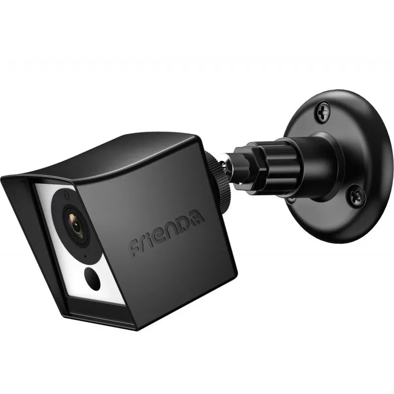 Outdoor Camera Cover for Wyze Cam 1080p HD Camera and iSmart Alarm Spot Camera with Security Wall Mount - Black