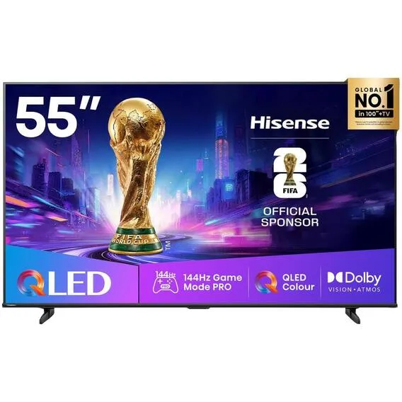 HISENSE 55" 144HZ QLED GAMING TV 1 EA 55Q7Q