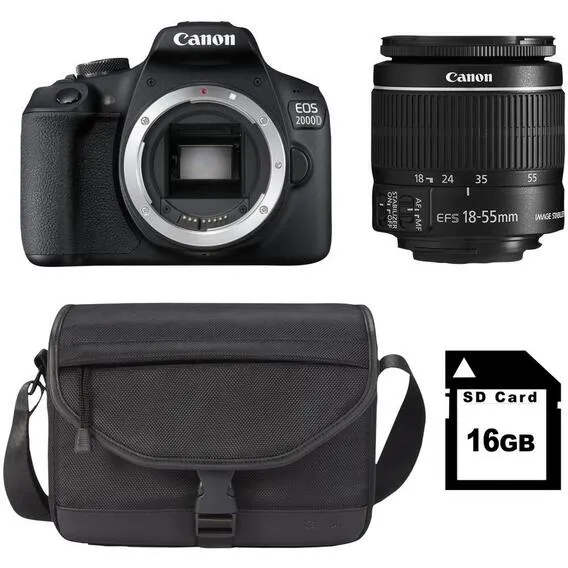 CANON CAM IS STARTER KIT 24 MP EOS 2000D