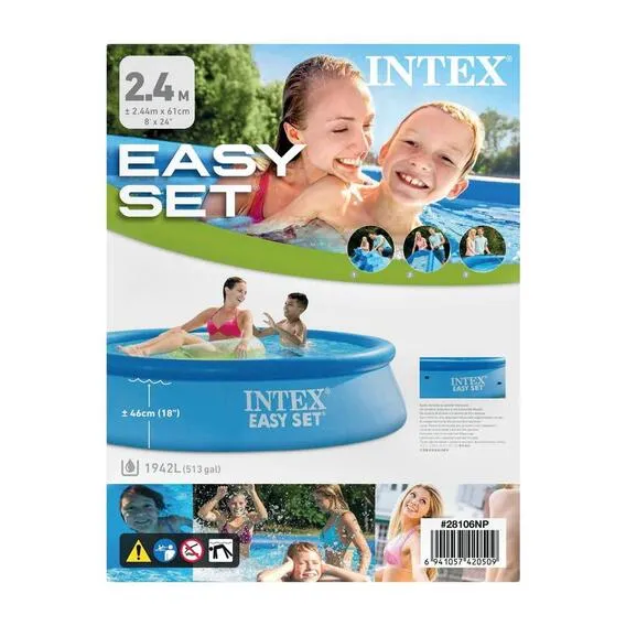 INTEX EASY SET POOL 2.44M X 61CM