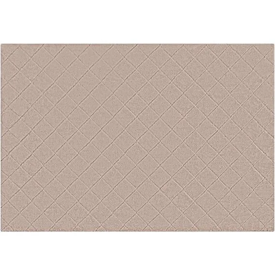 FLOORING DIAMOND CUT PLUSH PILE 120X180CM TAUPE