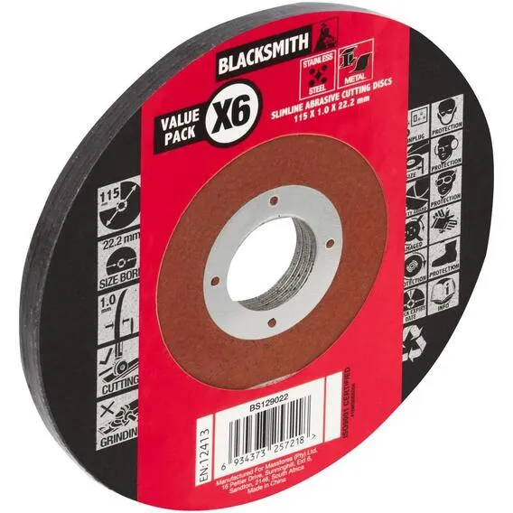 BLACKSMITH CUTTING DISC STEEL 0,19 EA