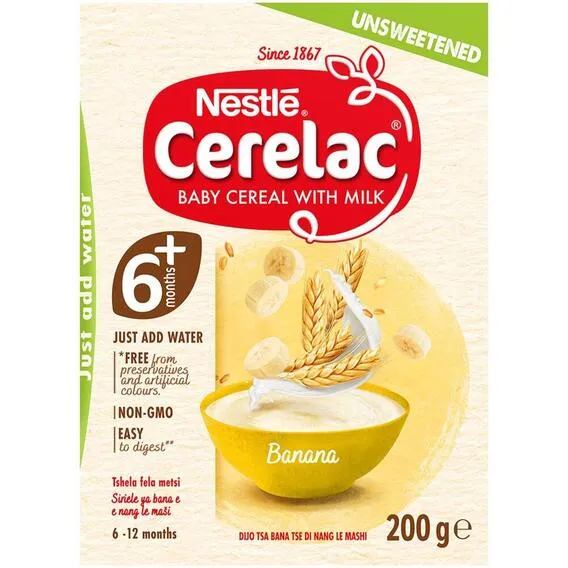 NESTLE CERELAC UNSWEETEND BANANA