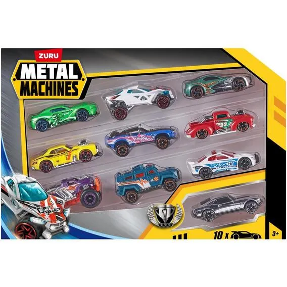 METAL MACHINES CARS-SERIES 2 MULTI PACK CAR 10PK