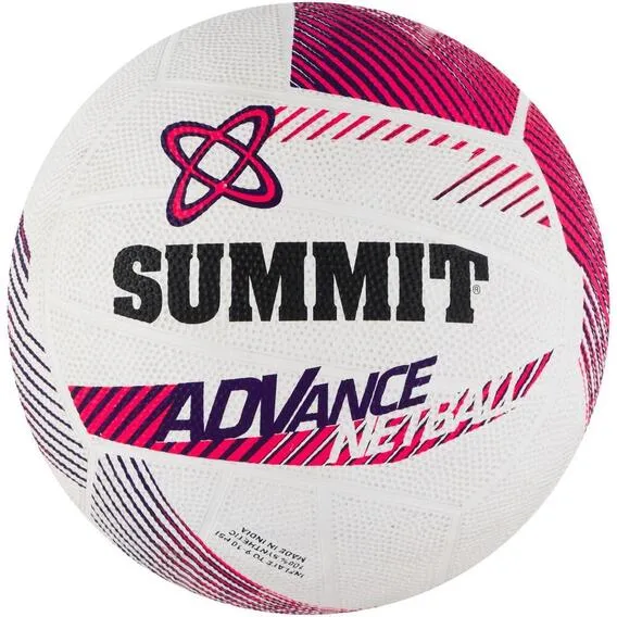 SUMMIT RUBBER NETBALL S5 PINK