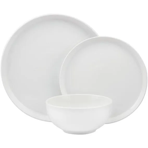 MAINSTAYS COUPE DINNER SET EDGE 1, EA