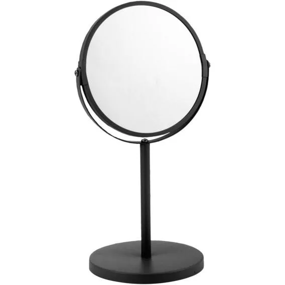 BATHROOM BASICS Freestanding Mirror Black