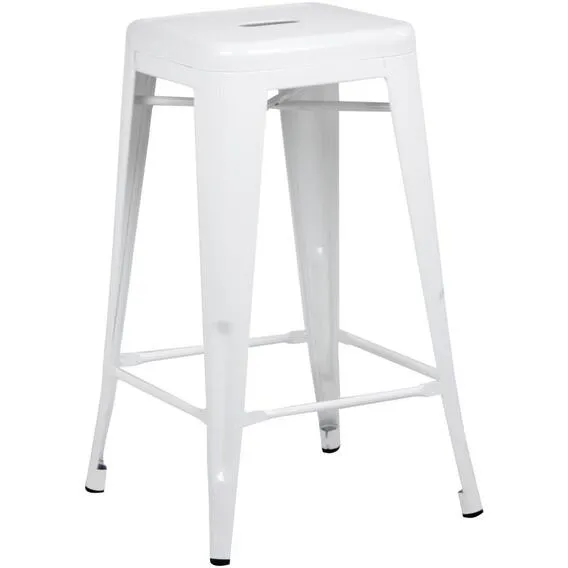 KOGA QUIN BARSTOOL WHITE