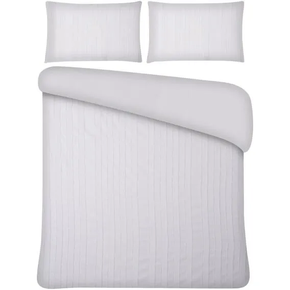 DESIGN HOUSE TUFTED DUVET COVER QUEEN WHITE 1, EA
