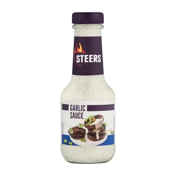 STEERS Sauce GARLIC 375 ML
