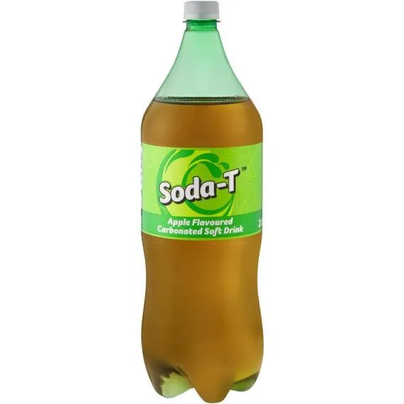 SODA-T Carbonated Soft Drink Apple 2 L