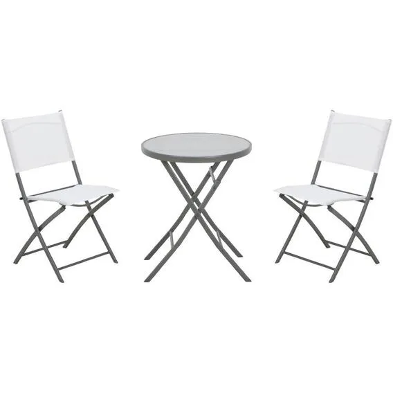 NO BRAND Parma 3pc Bistro Set