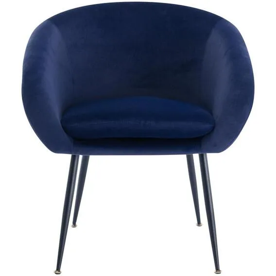 FURNITURE LUNA ACCENT CHAIR BLUE