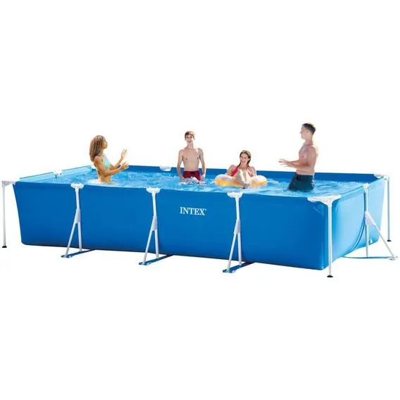 INTEX RECTANGULAR FRAME POOL 450X220X84CM