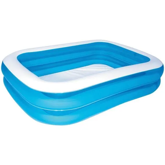 BESTWAY 2.00M X 1.46M X 48CM RECTANGULAR POOL BLUE
