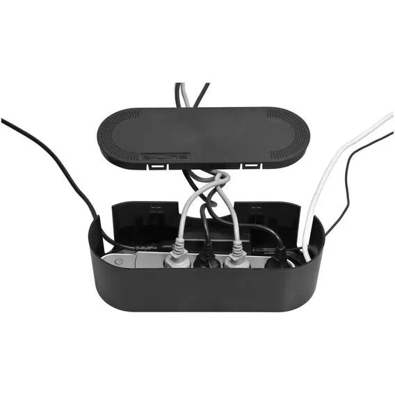D-LINE CABLE TIDY UNIT BLACK DCTUSML