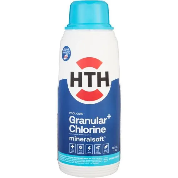 HTH 4KG Granular Chlorine POOL CHLORINE