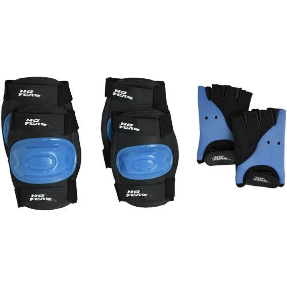 NO FEAR BOYS SKATE PROTECTIVE SET MEDIUM
