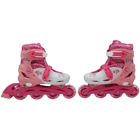 NO FEAR Girls Inline Skate -Size M 34-37 UK 1to3
