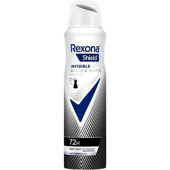 REXONA DEO FEMALE INVISIBLE BLACK & WHITE