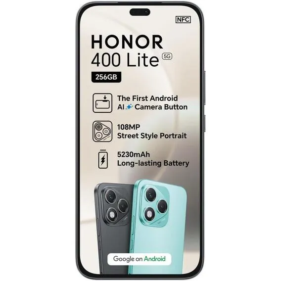 HONOR 400 LITE 8/256GB 5G BLK