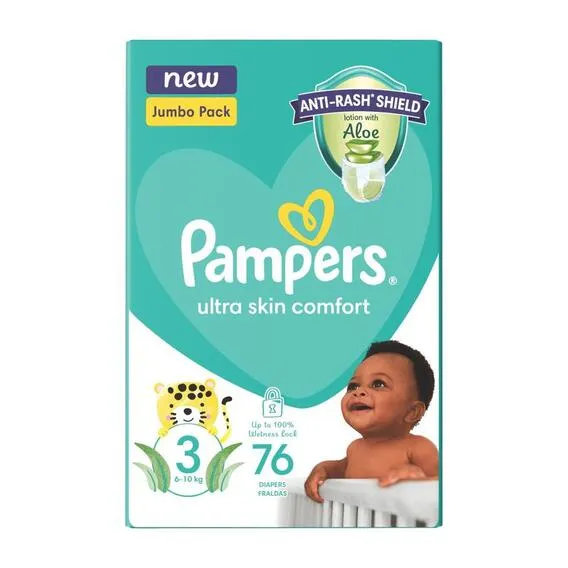 PAMPERS AB Jumbo Midi Size 3 76s