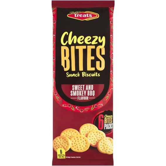 BOCA SNACKS TT CHZY BITES & SMKY BBQ 6PK