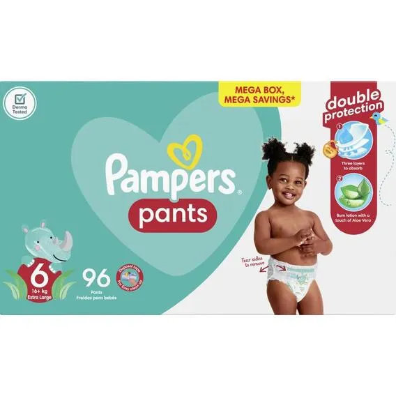 PAMPERS Pants Active Baby MB S6 96s