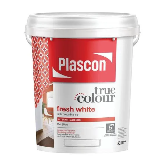 PLASCON 20L TRUE COLOUR FRESH WHITE