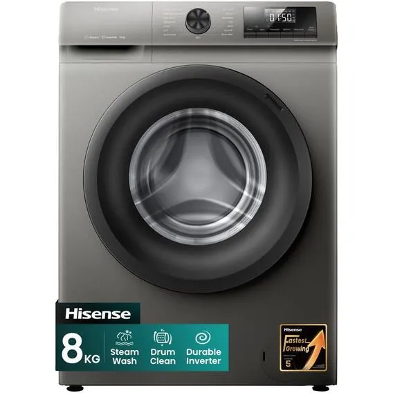 HISENSE FRONT LOADER WASHING MACHINE EA WFQP8012VMT
