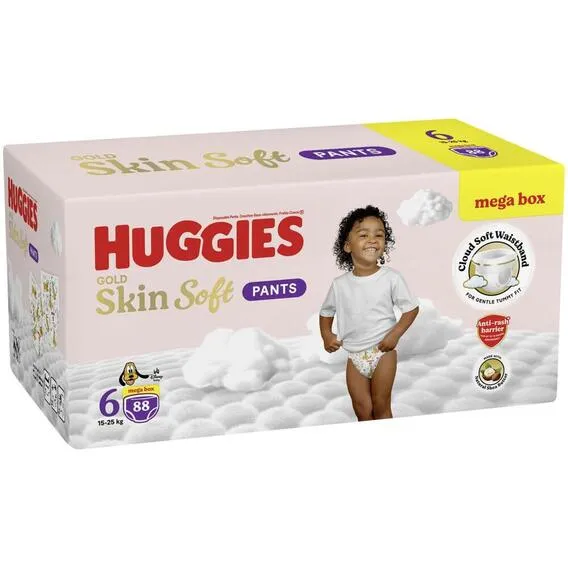 HUGGIES PANTS MEGABOX GOLD SIZE 6