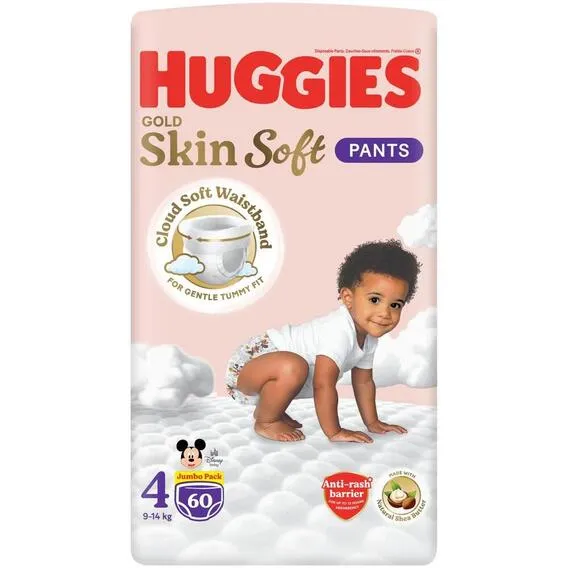 HUGGIES PANTS JUMBO PACK GOLD SIZE 4