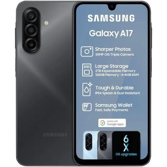 SAMSUNG GALAXY A17 LTE 128GB DS BLK