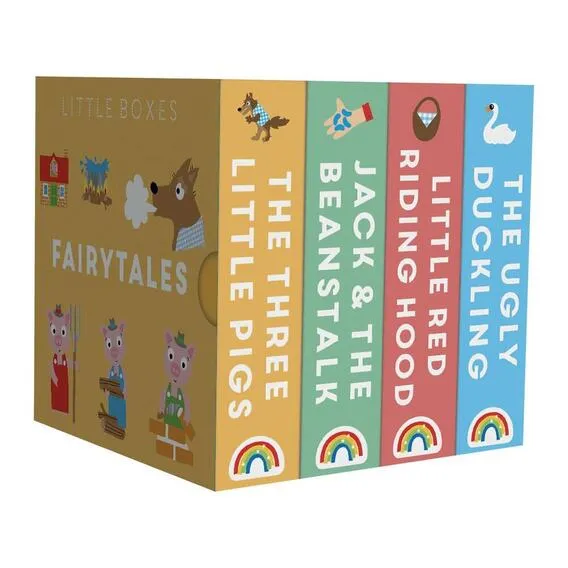 NO BRAND RDB Little Boxes of Books Fairy Tales -L